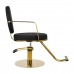 Hairdressing Chair GABBIANO ARRAS GOLD Black